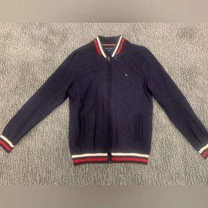 Men’s Medium Tommy Hilfiger Zip up Cardigan Sweater Great Condition barely worn